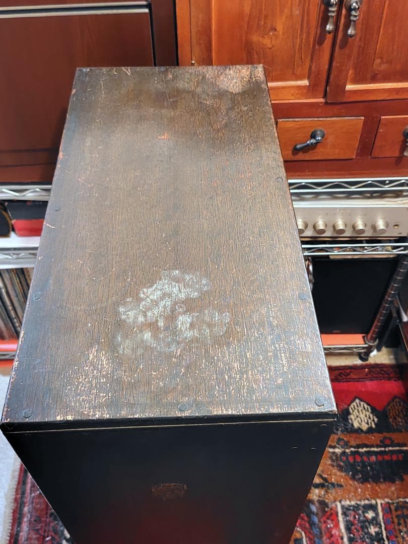 全国発送　古家具 昭和レトロ アンティーク ガラス扉　本箱