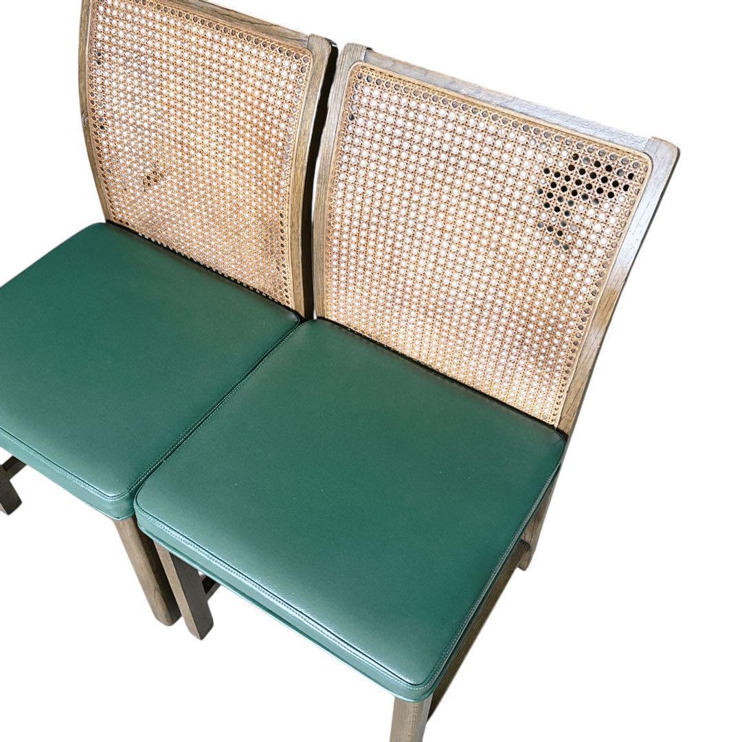 老舗高級家具メーカーである「コスガ（KOSUGA）」ダイニングチェア2脚