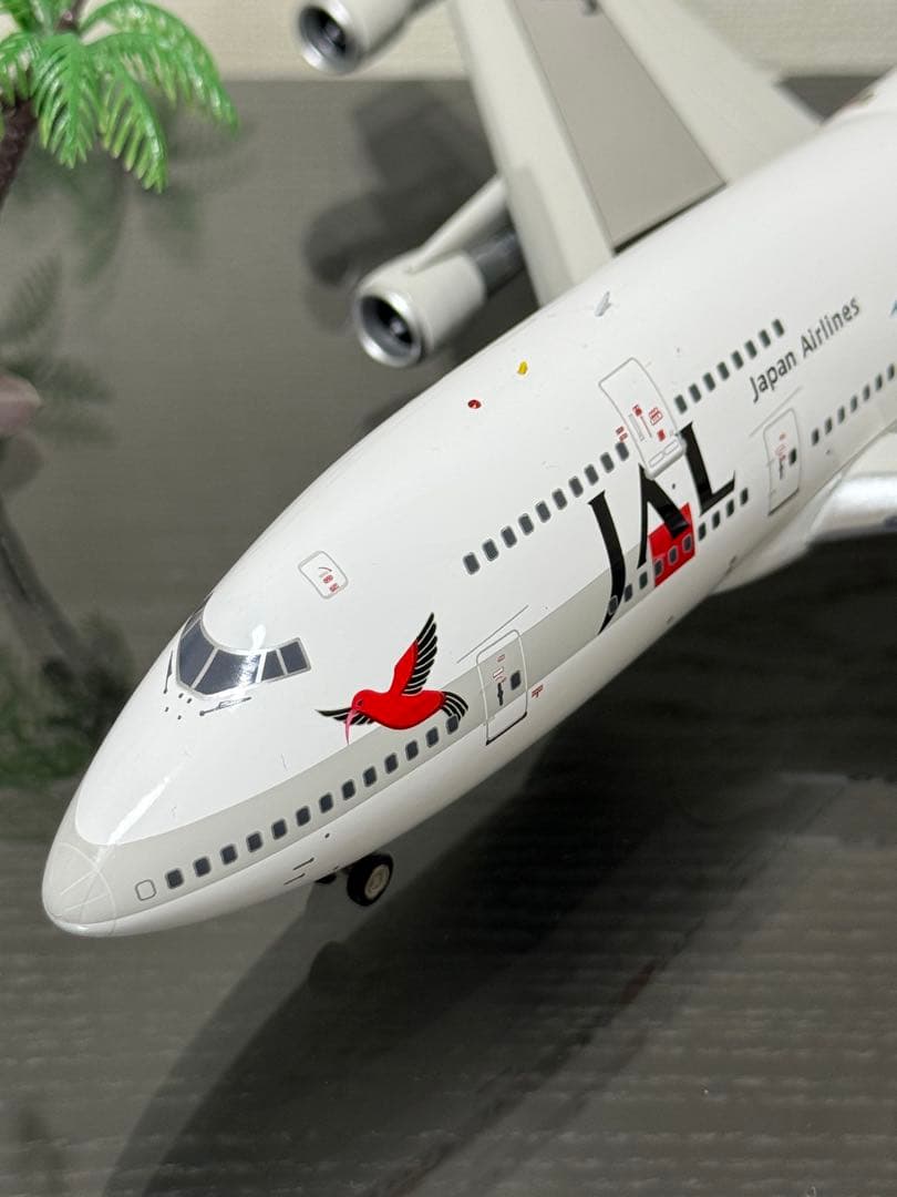 JAL日本航空B747 リゾッチャ塗装1/200 ダイキャストモデル