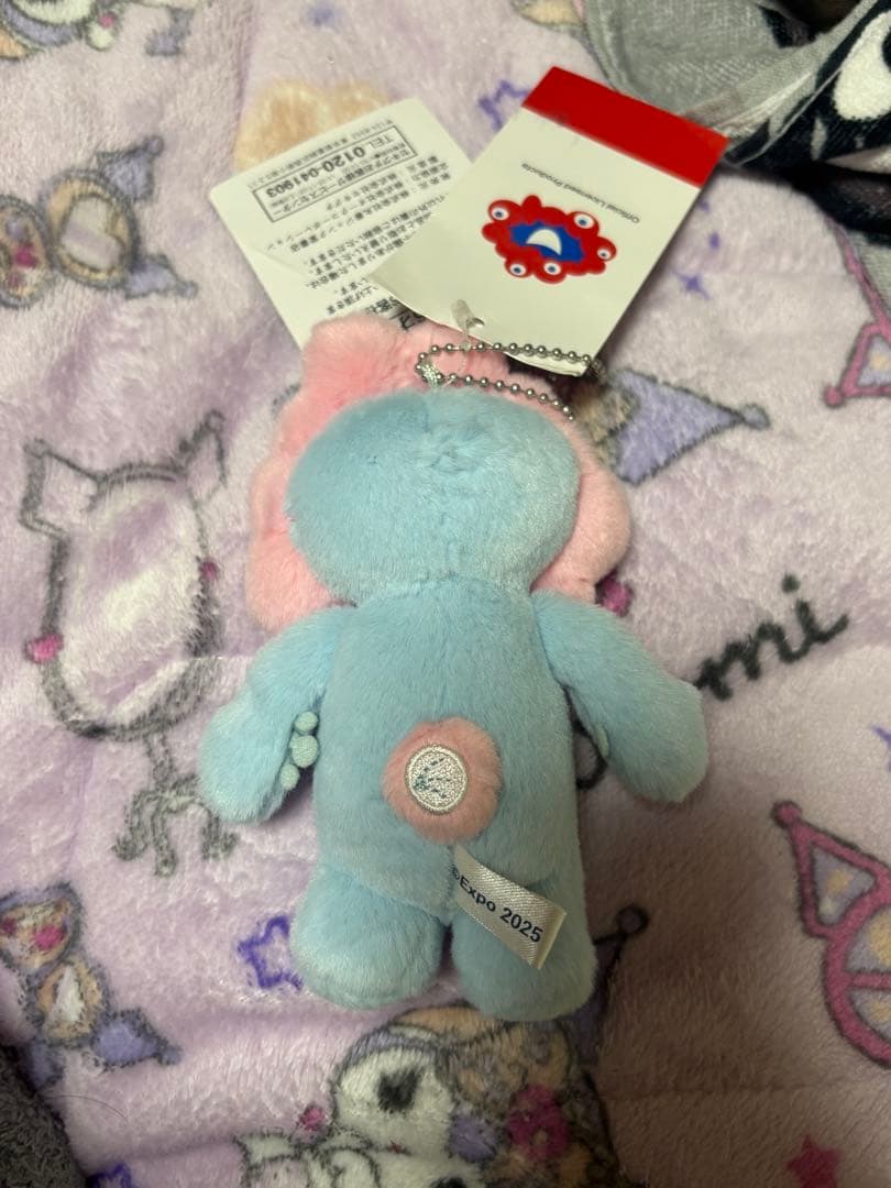 ミャクミャクボールチェーンマスコットピンク水色新品未使用