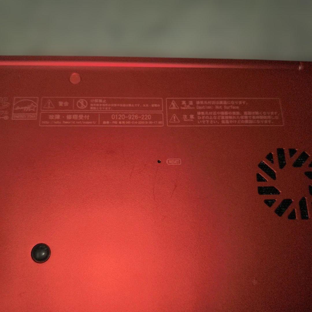 【ジャンク】富士通FMV LIFEBOOK UH90/L Red タッチパネル