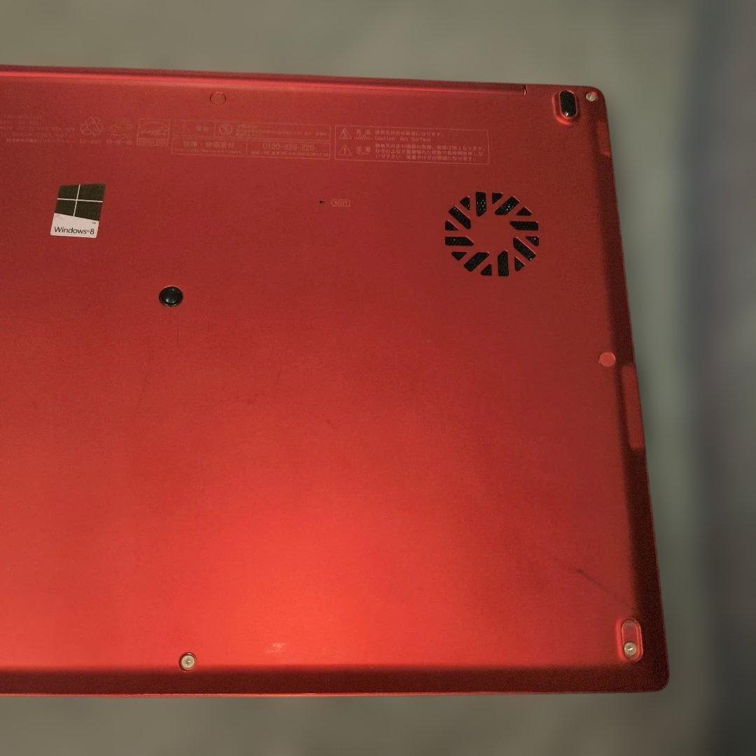 【ジャンク】富士通FMV LIFEBOOK UH90/L Red タッチパネル