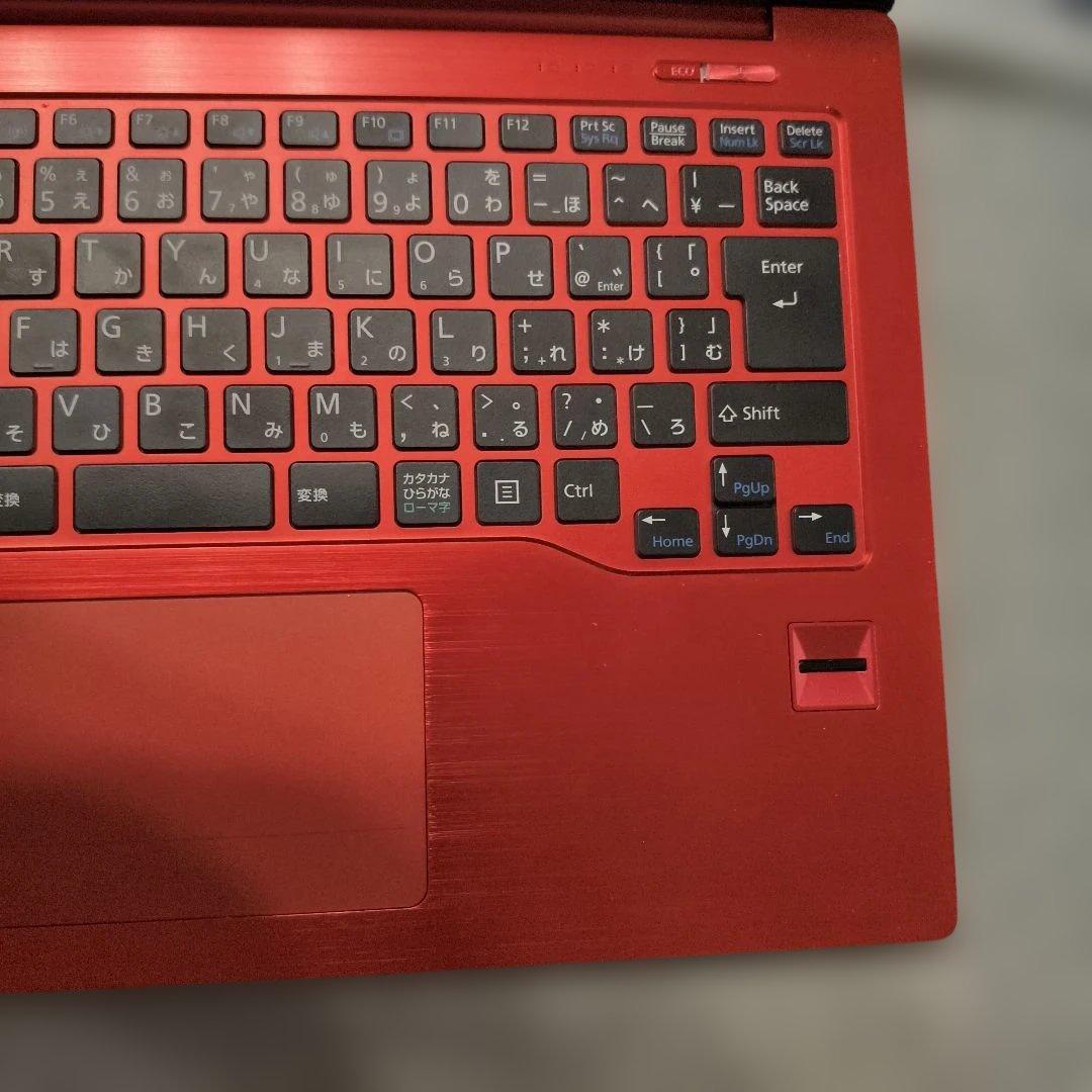 【ジャンク】富士通FMV LIFEBOOK UH90/L Red タッチパネル
