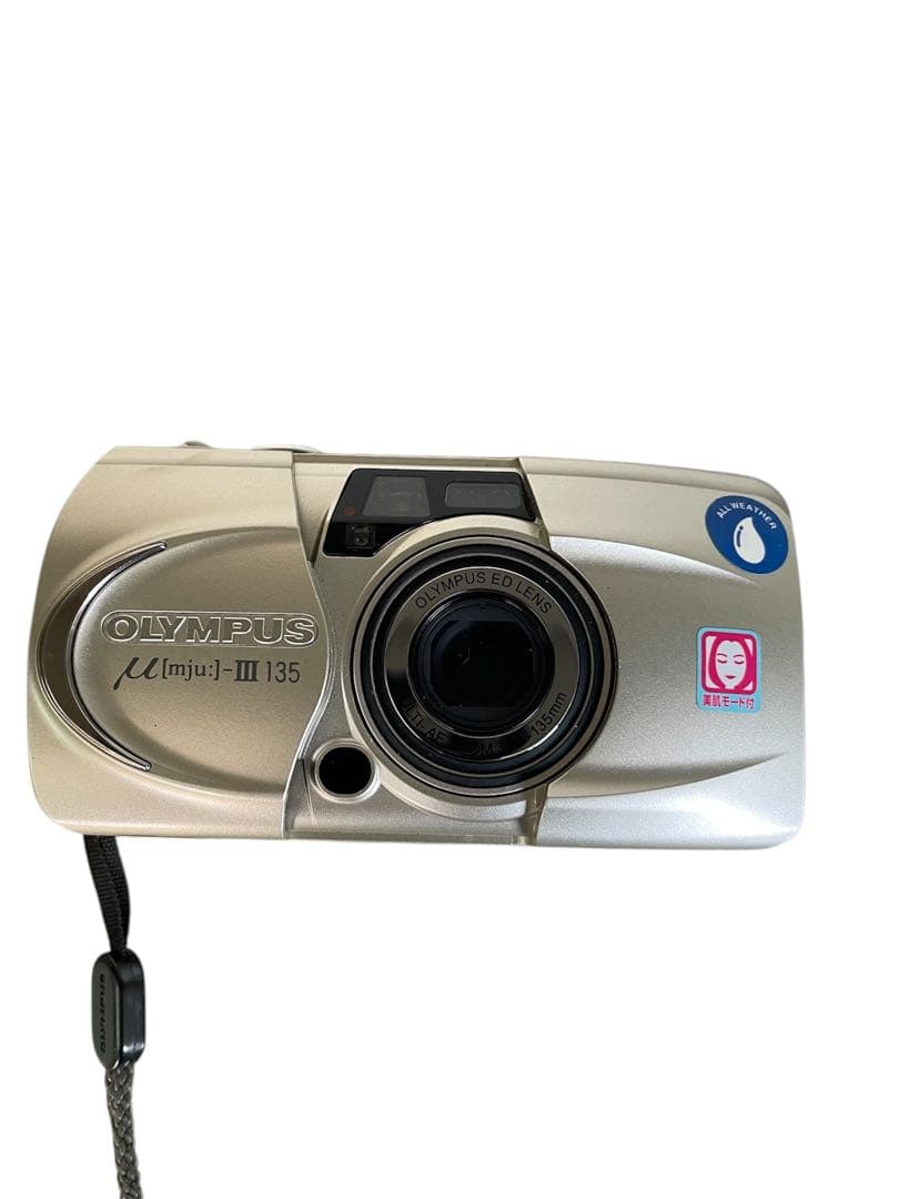❷美品 オリンパス ミューⅢ 135 フィルムカメラ シルバー