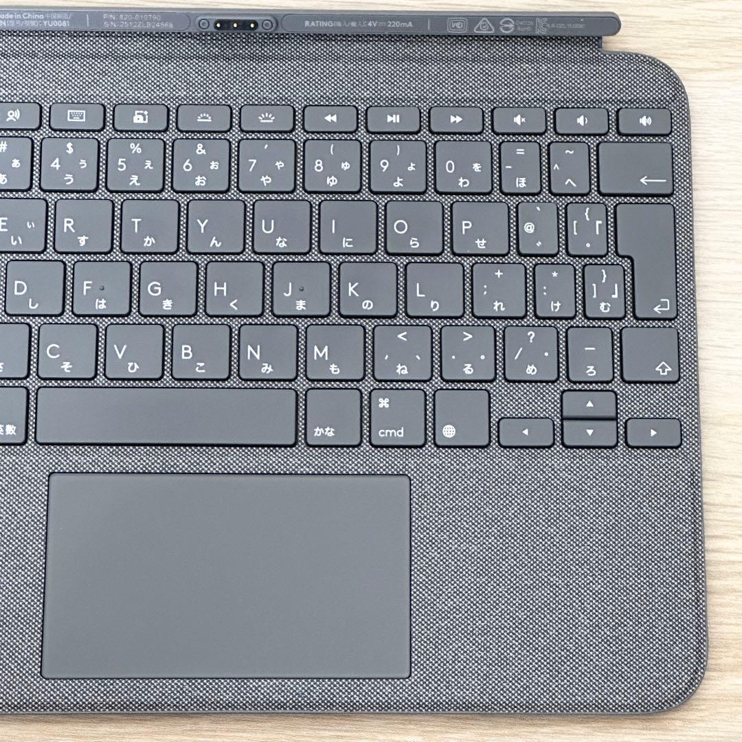 美品✨ロジクール iPad 10世代 Combo Touch iK1059GRA