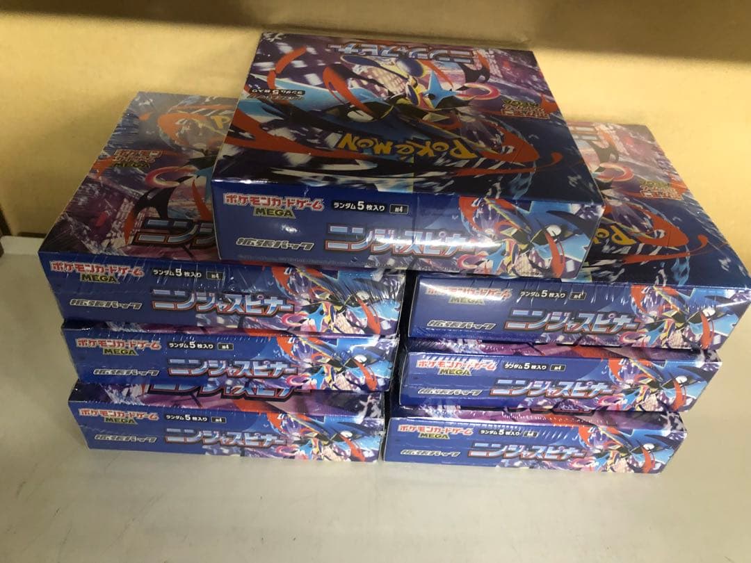 ポケモンカードニンジャスピナー　7BOX新品・未開封シュリンク