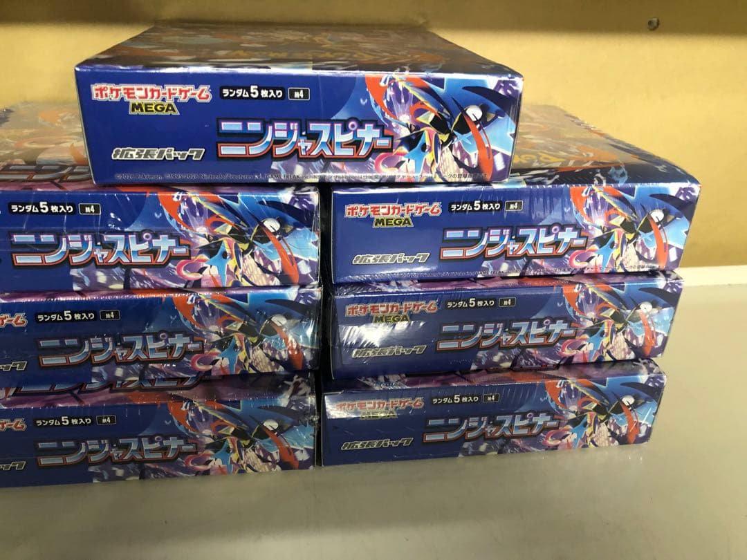 ポケモンカードニンジャスピナー　7BOX新品・未開封シュリンク