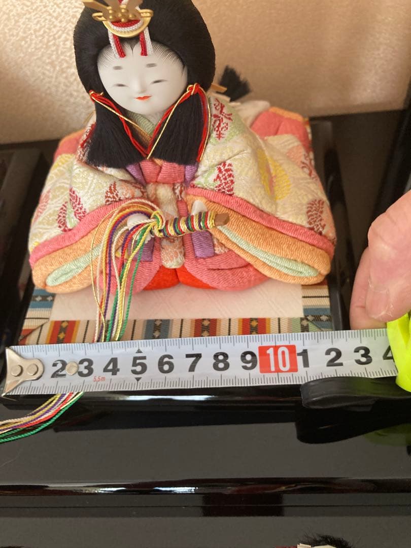 雛人形セット 原孝洲作　木目込み人形