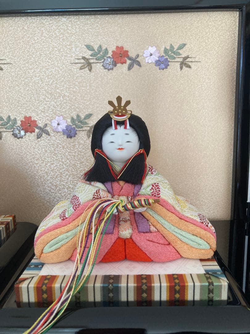雛人形セット 原孝洲作　木目込み人形