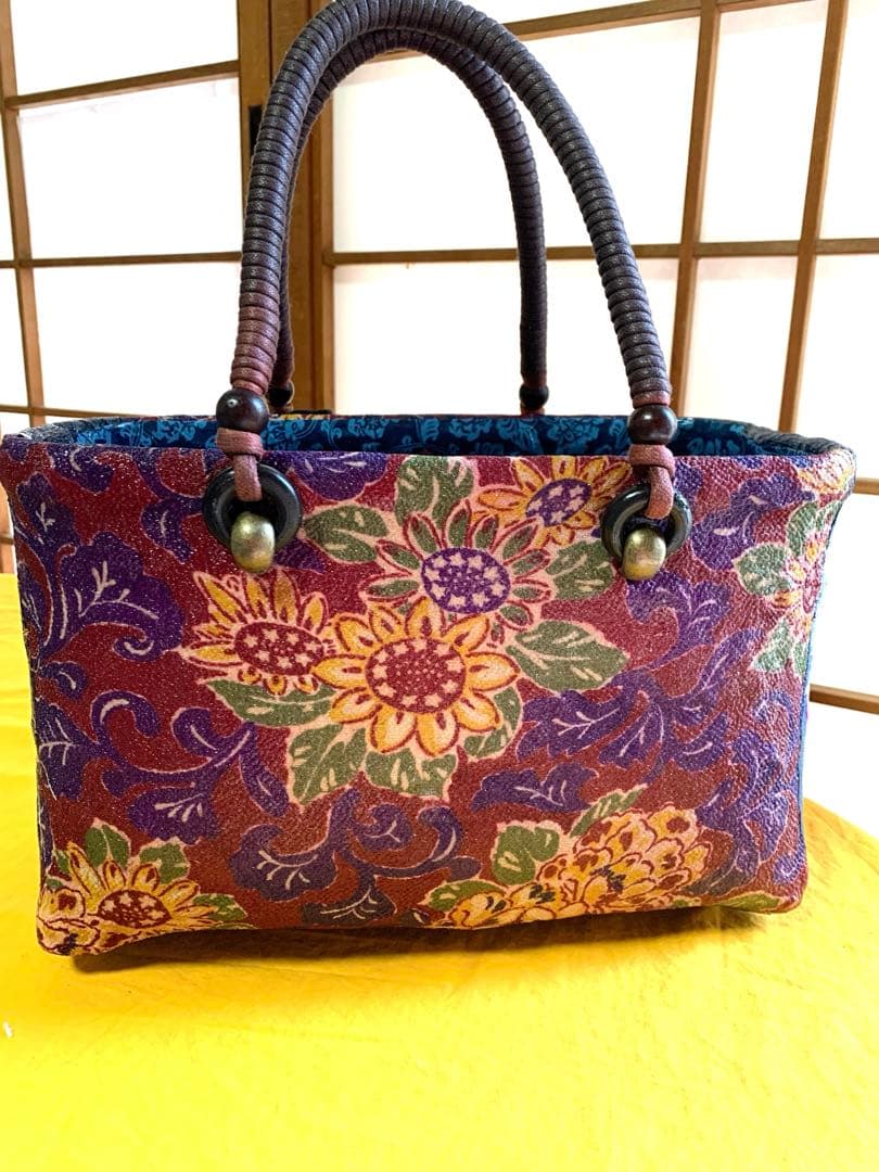 ❤️一閑張りかごバッグ