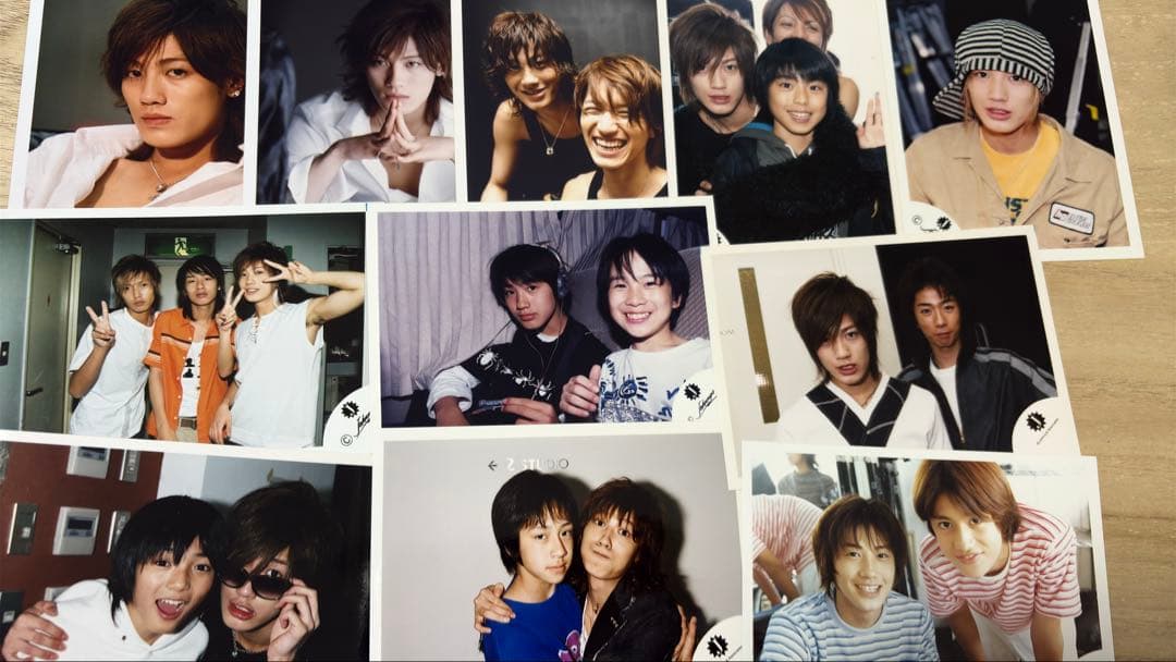 美品 KAT-TUN 赤西仁 ジュニア時代 Jロゴ 写真 48枚 セット
