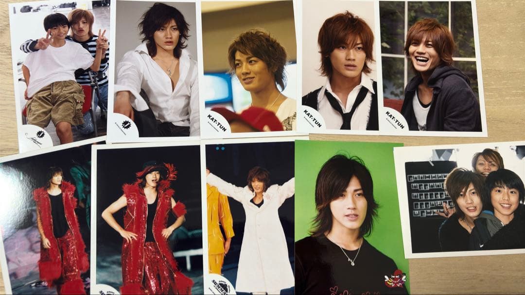 美品 KAT-TUN 赤西仁 ジュニア時代 Jロゴ 写真 48枚 セット