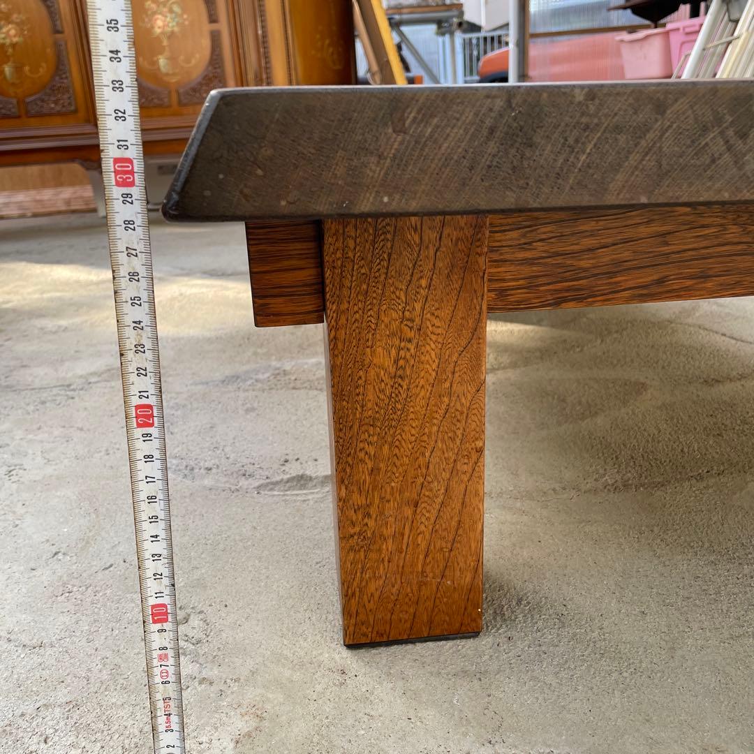 天然木 座卓 木の種類は不明です。 123cm x 67cm