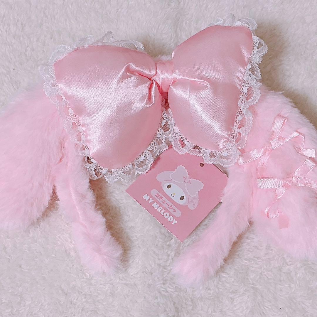 サンリオ♡マイメロディ♡月夜のメロクロ♡ミミツキカチューシャ♡まとめ売り♡ピンク