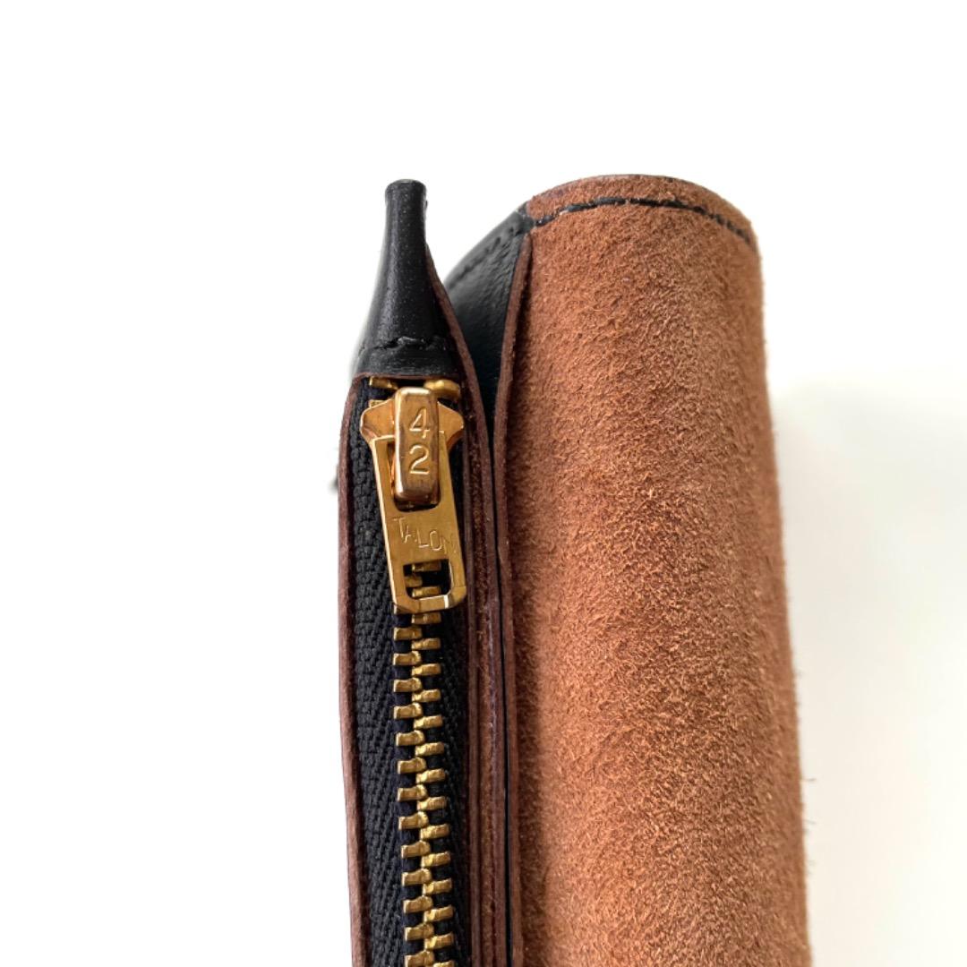 ミドルトラッカーウォレット　ホースハイド　デッドストックタロン　ロウ付けチェーン
