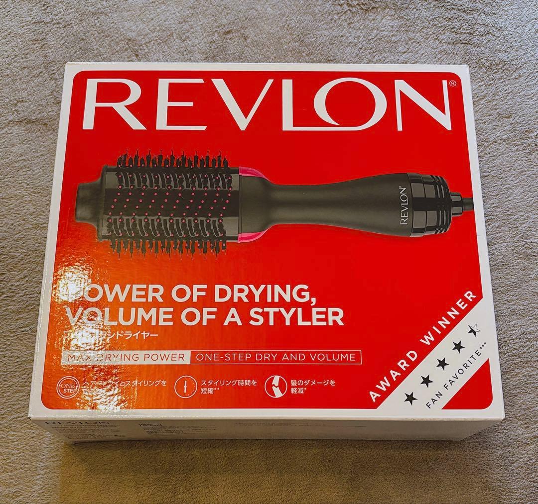 REVLON ボリューマイザーヘアードライヤーブラシ
