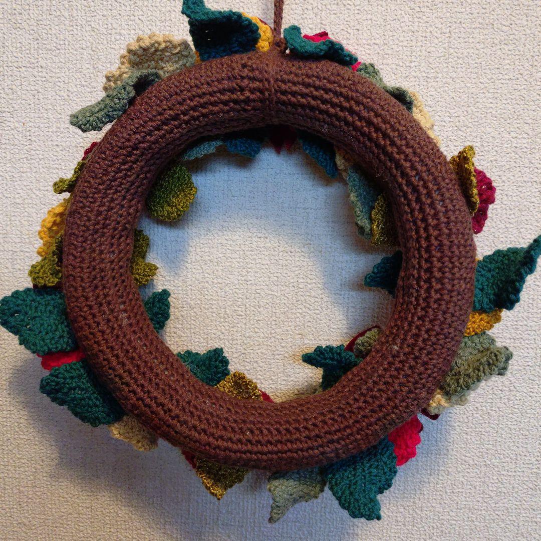 【ハンドメイド】バラのリース