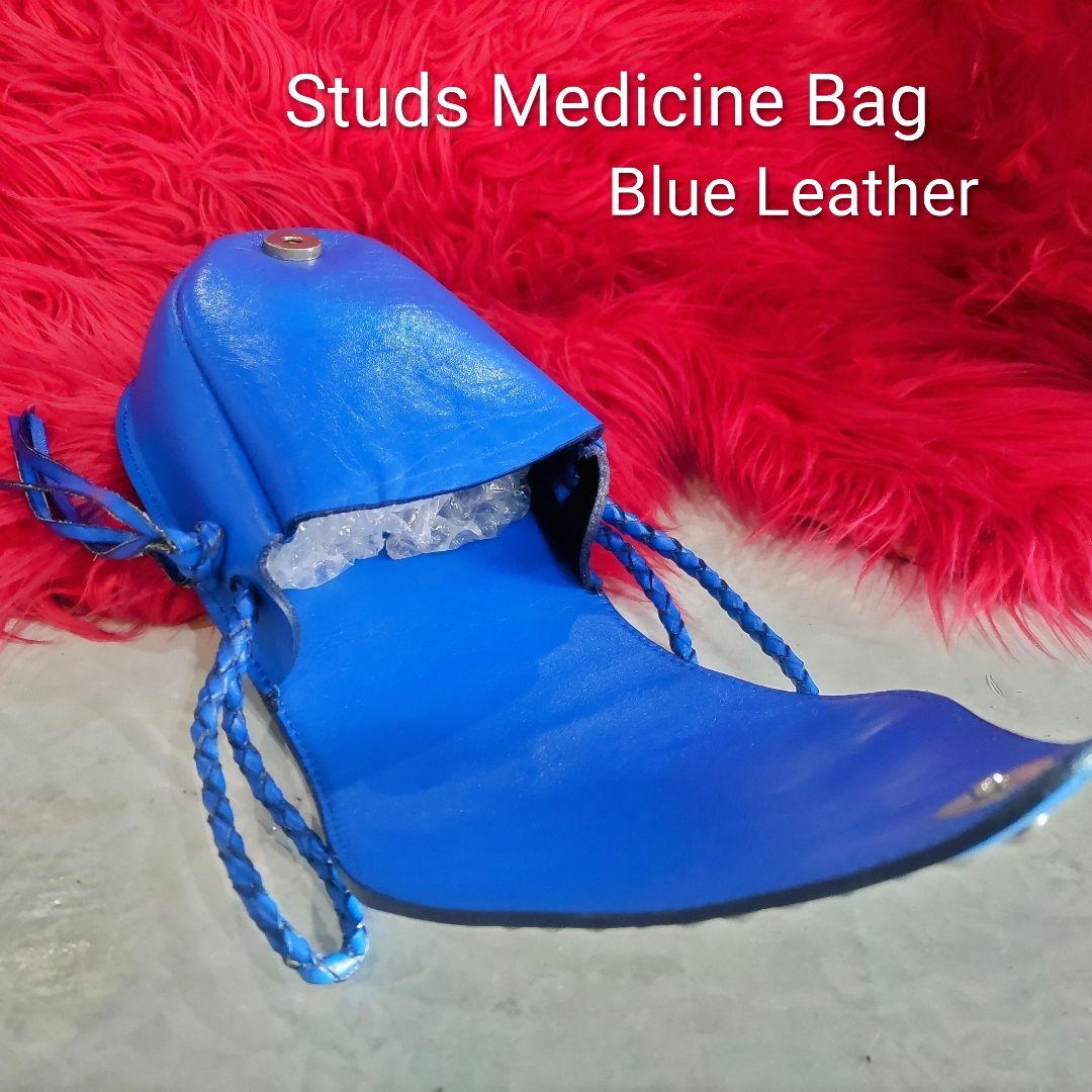 スタッズ メディスンバッグ Hand Mad e一点もの！