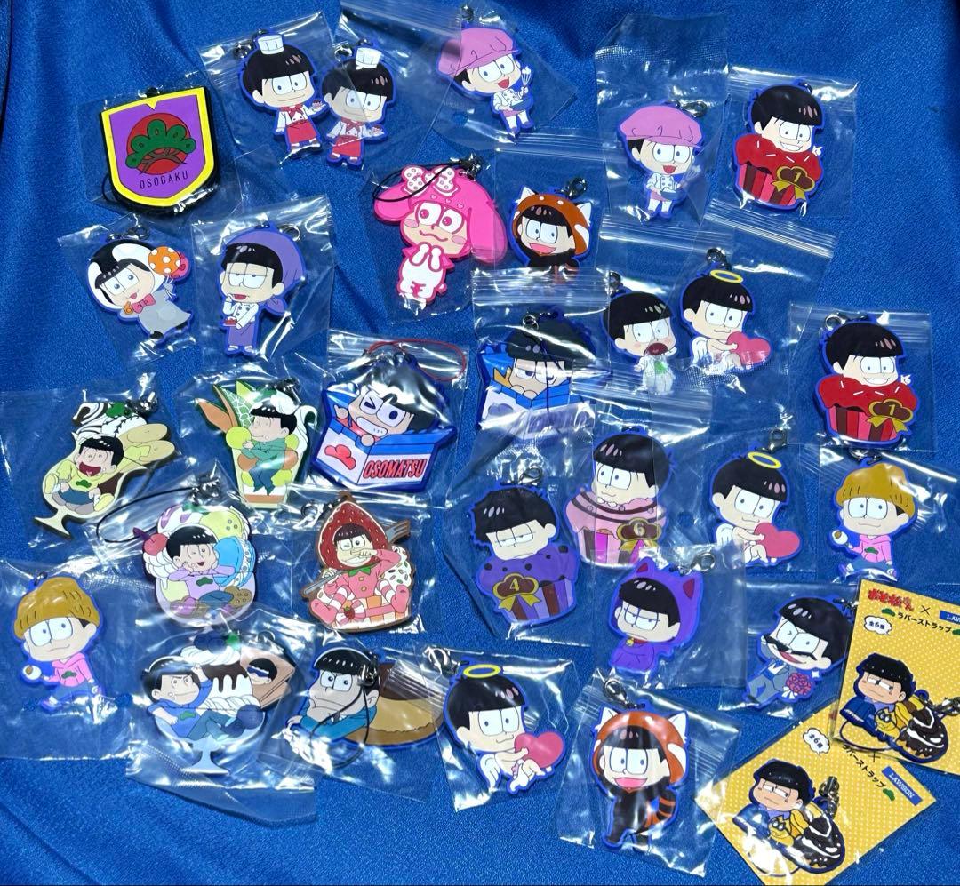 おそ松さん Blue-ray 缶バッジ ラバーストラップ 他 グッズまとめ売り