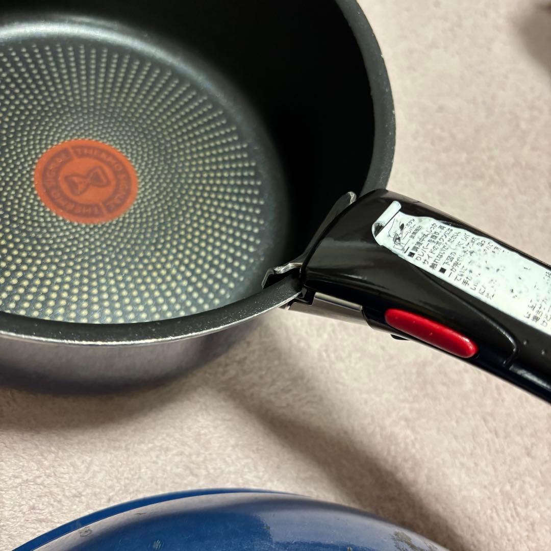 ティファール フライパンセット L63192 取っ手の取れるフライパンセット
