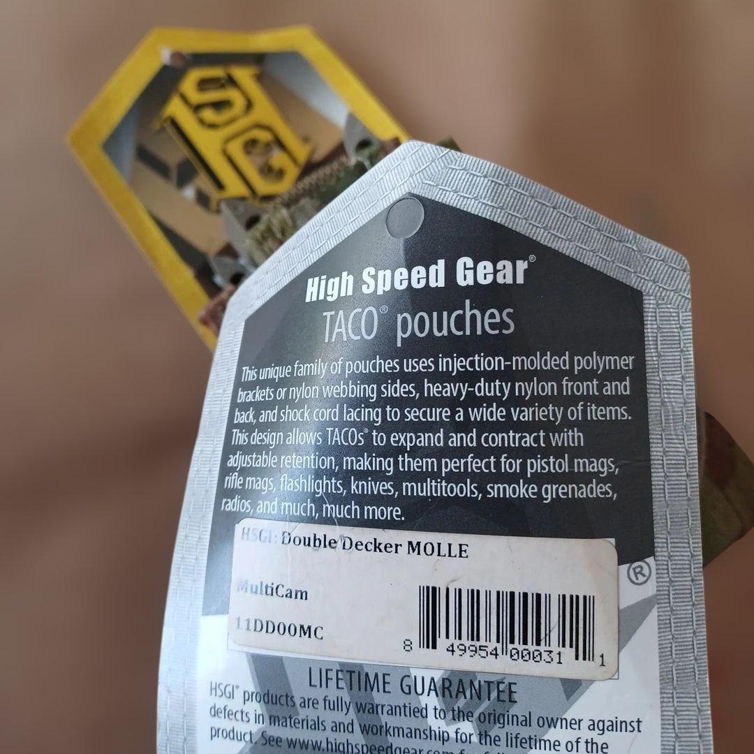 High Speed Gear タクティカルホルスター マルチカム迷彩 3個