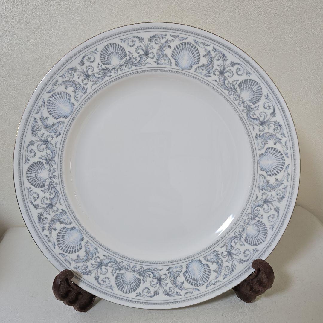 廃盤　黒壺　　ウェッジウッド　ドルフィン　プレート　2枚セット