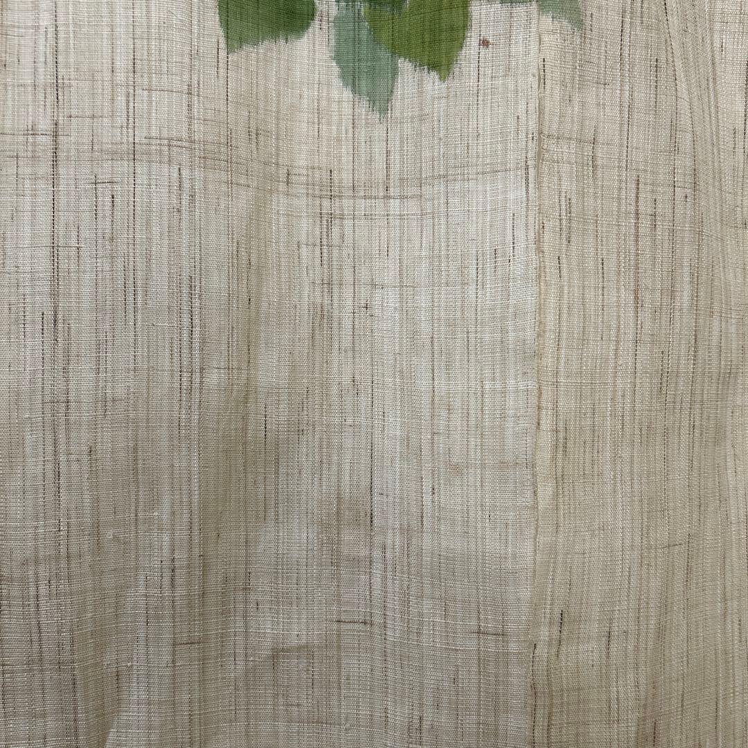 麻100% のれん　和風　京都　洛柿庵　山法師 タペストリー