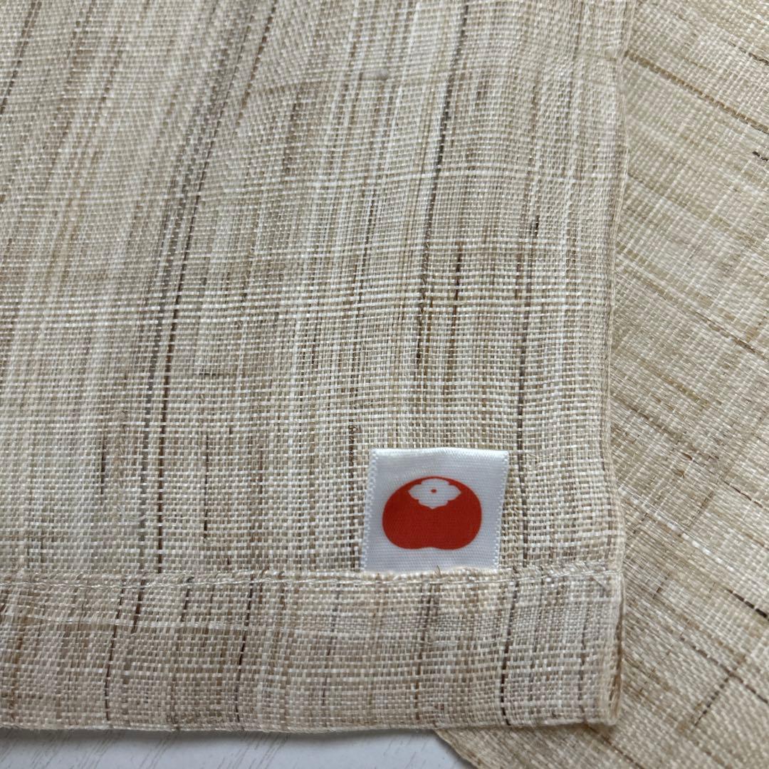 麻100% のれん　和風　京都　洛柿庵　山法師 タペストリー