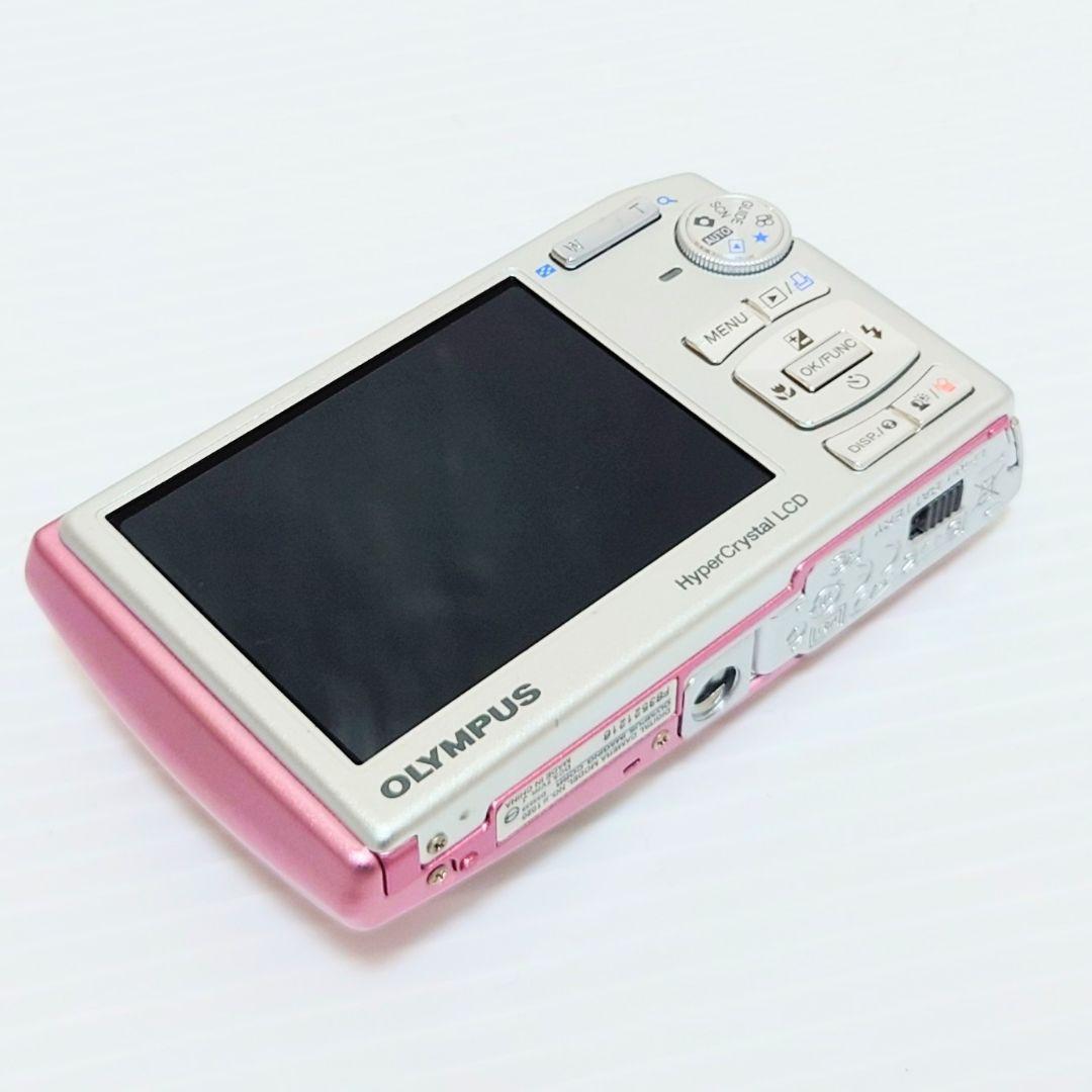 【動作確認済】OLYMPUS μ1020 デジタルカメラ　ローズピンク