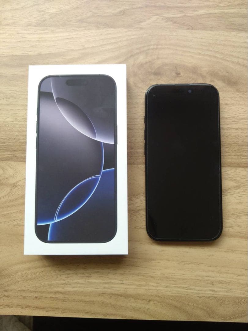 Apple iPhone 16Pro ブラック 箱付き