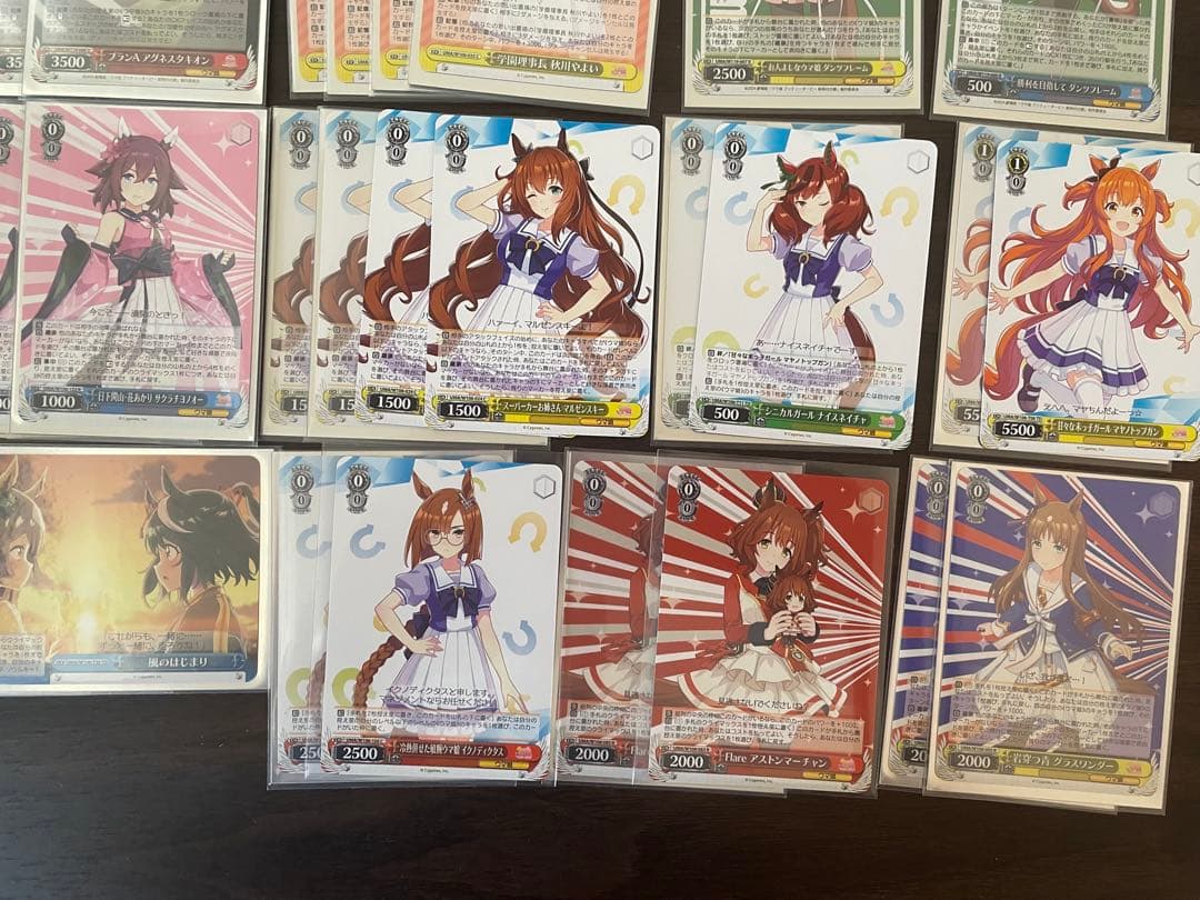 ヴァイスシュヴァルツウマ娘プリティダービーデッキパーツ