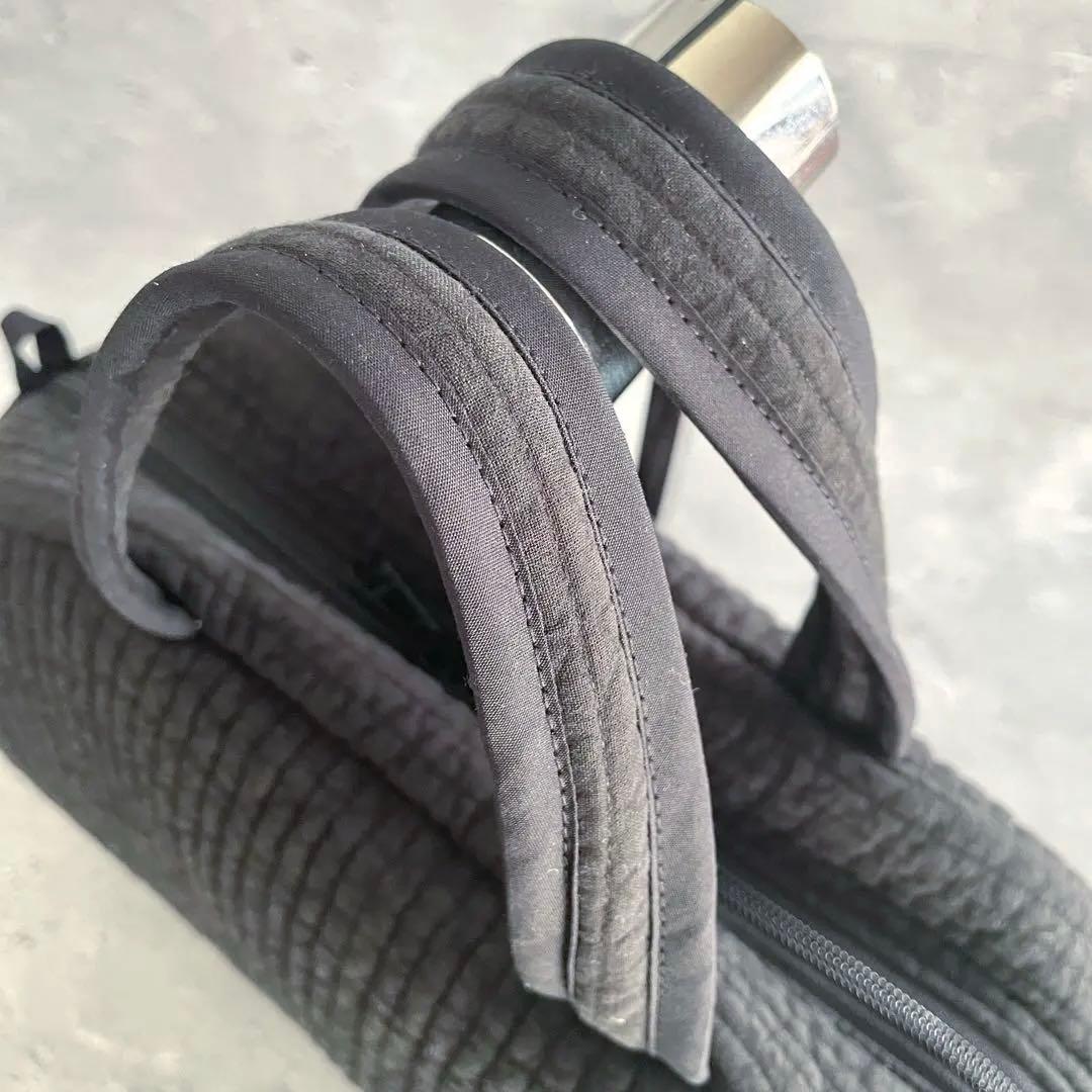 ボストンバッグ ヌビバッグ　ブラック　ハンドメイド