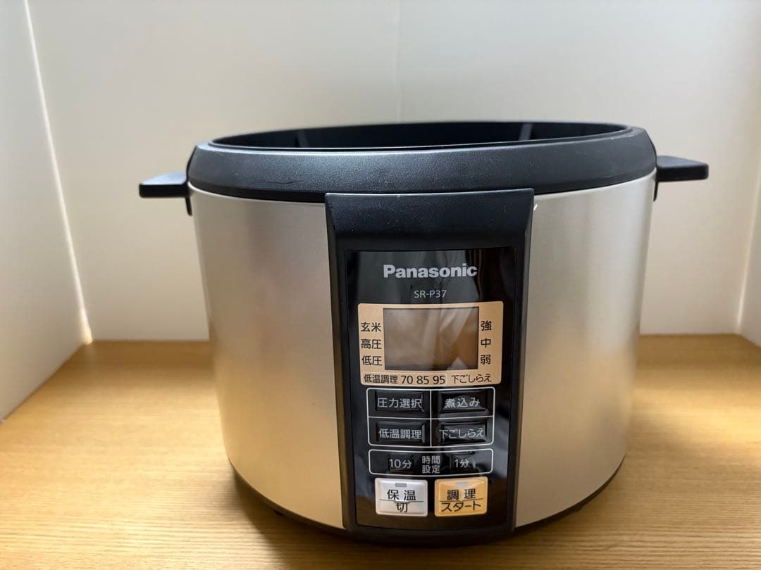 Panasonic 電気圧力鍋 SR-P37-N