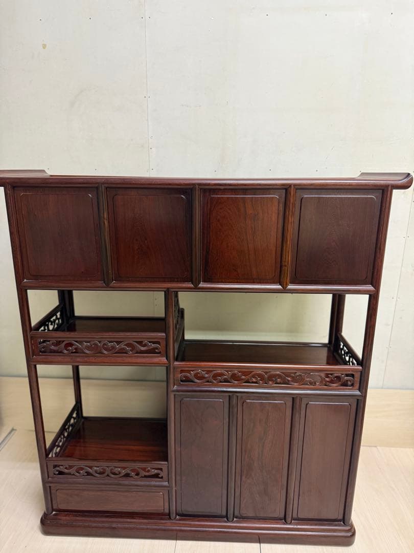 【引き取り可】 和風アンティーク 飾り棚 茶箪笥　レトロ