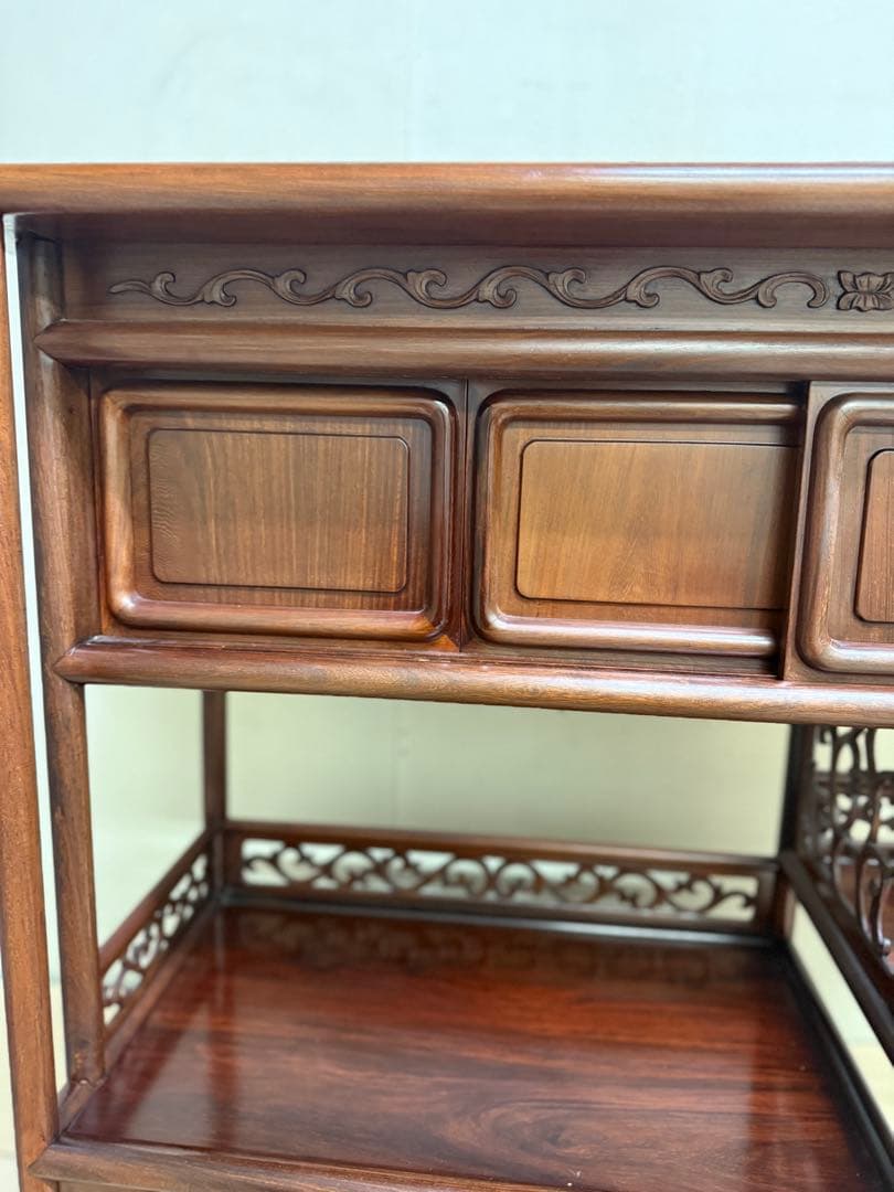 【引き取り可】 和風アンティーク 飾り棚 茶箪笥　レトロ