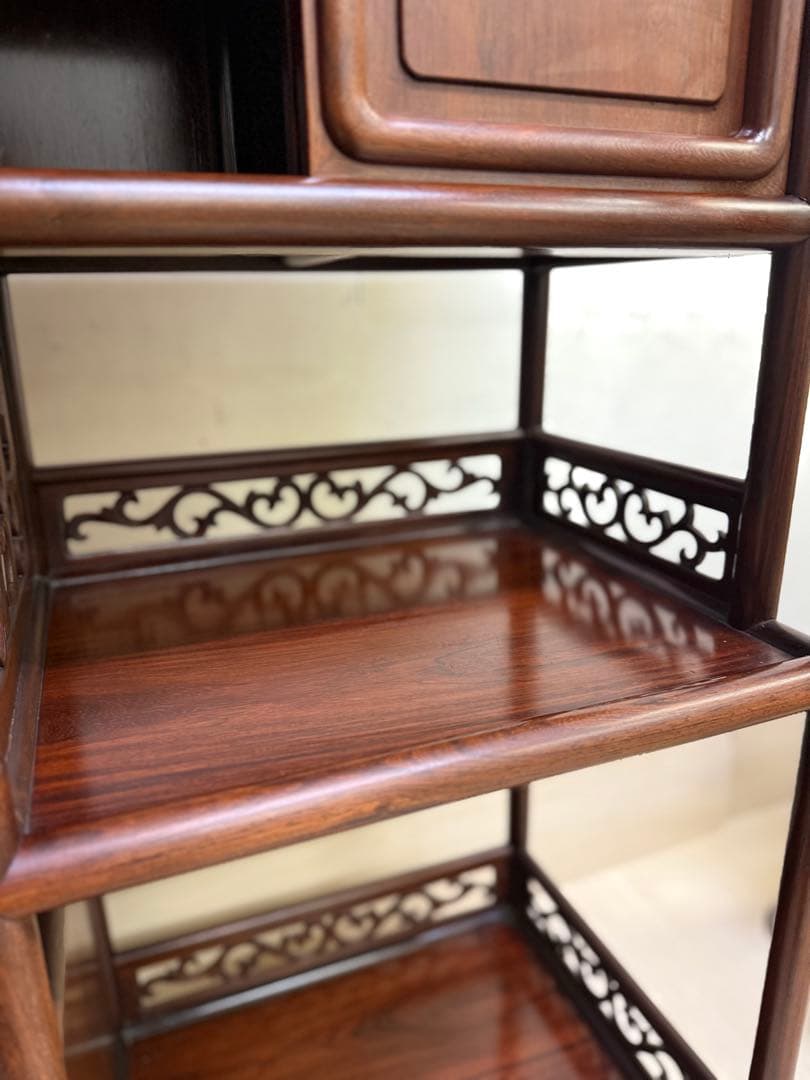 【引き取り可】 和風アンティーク 飾り棚 茶箪笥　レトロ