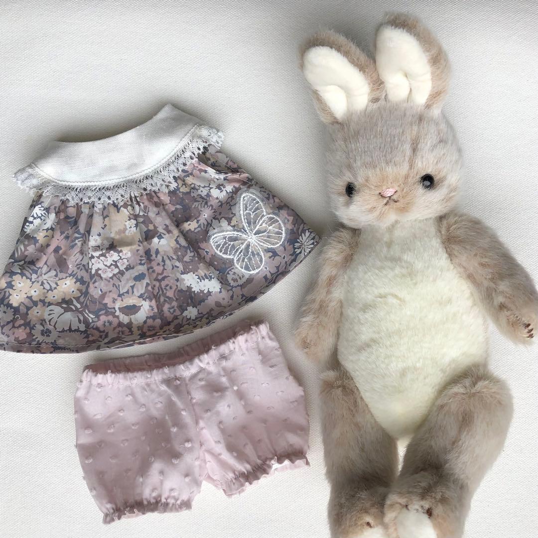 ハンドメイド　ライオンラビットちゃん　うさぎのぬいぐるみ