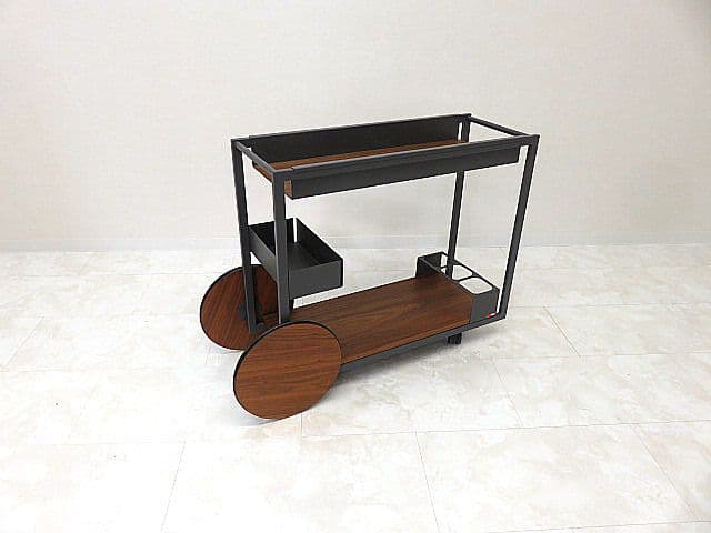 展示品 カッテランイタリア「Brandy」キッチンワゴン サービスワゴン 47万