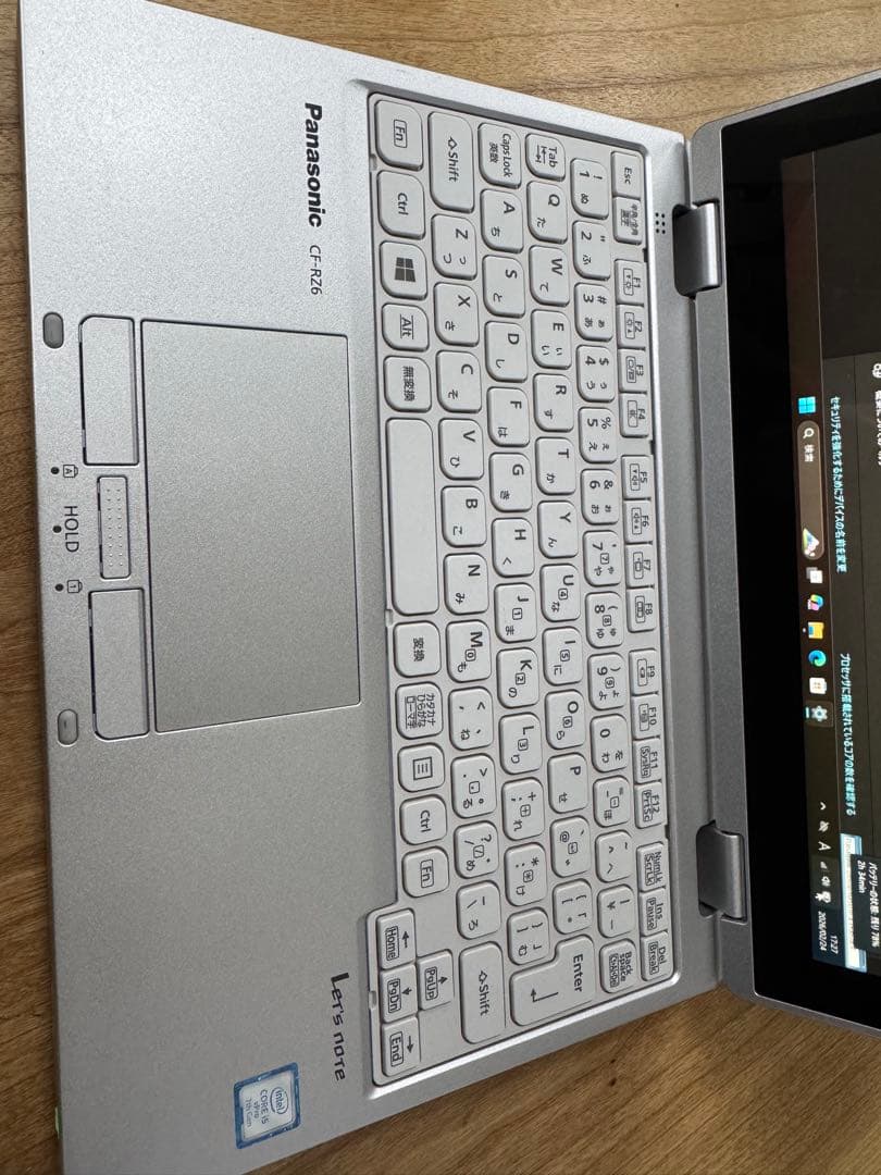 美品 Let's note CF-RZ6 10.1インチ 高解像度 タッチパネル