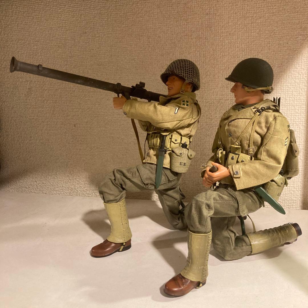 ドラゴンモデルズ製米陸軍第4歩兵師団　バズーカチーム2体セット(箱無し訳あり品)