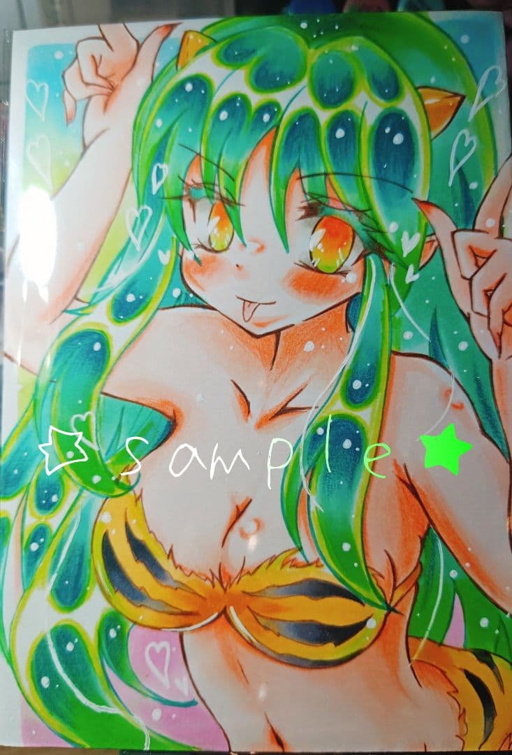 オリジナルイラスト ラムちゃん 手書きイラスト