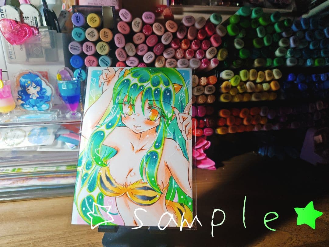 オリジナルイラスト ラムちゃん 手書きイラスト