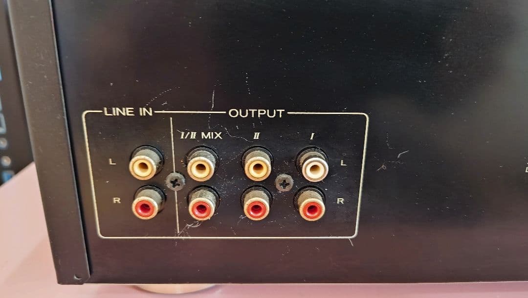 TOA FD-20 ダブルカセットデッキ 録音が出来ました。