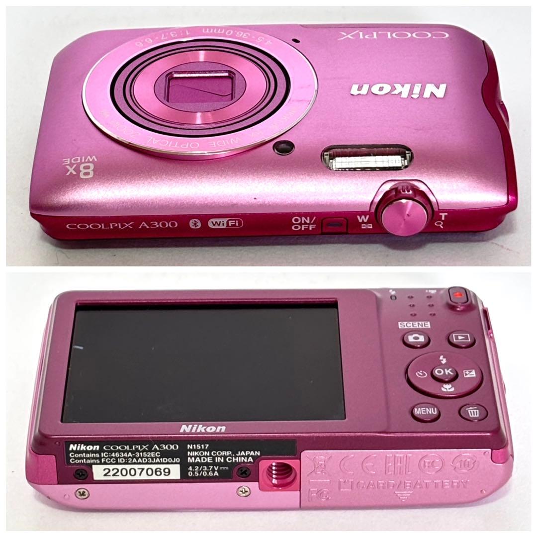 Nikon coolpix A300 ニコン　コンデジ　SDカード付【2GB】