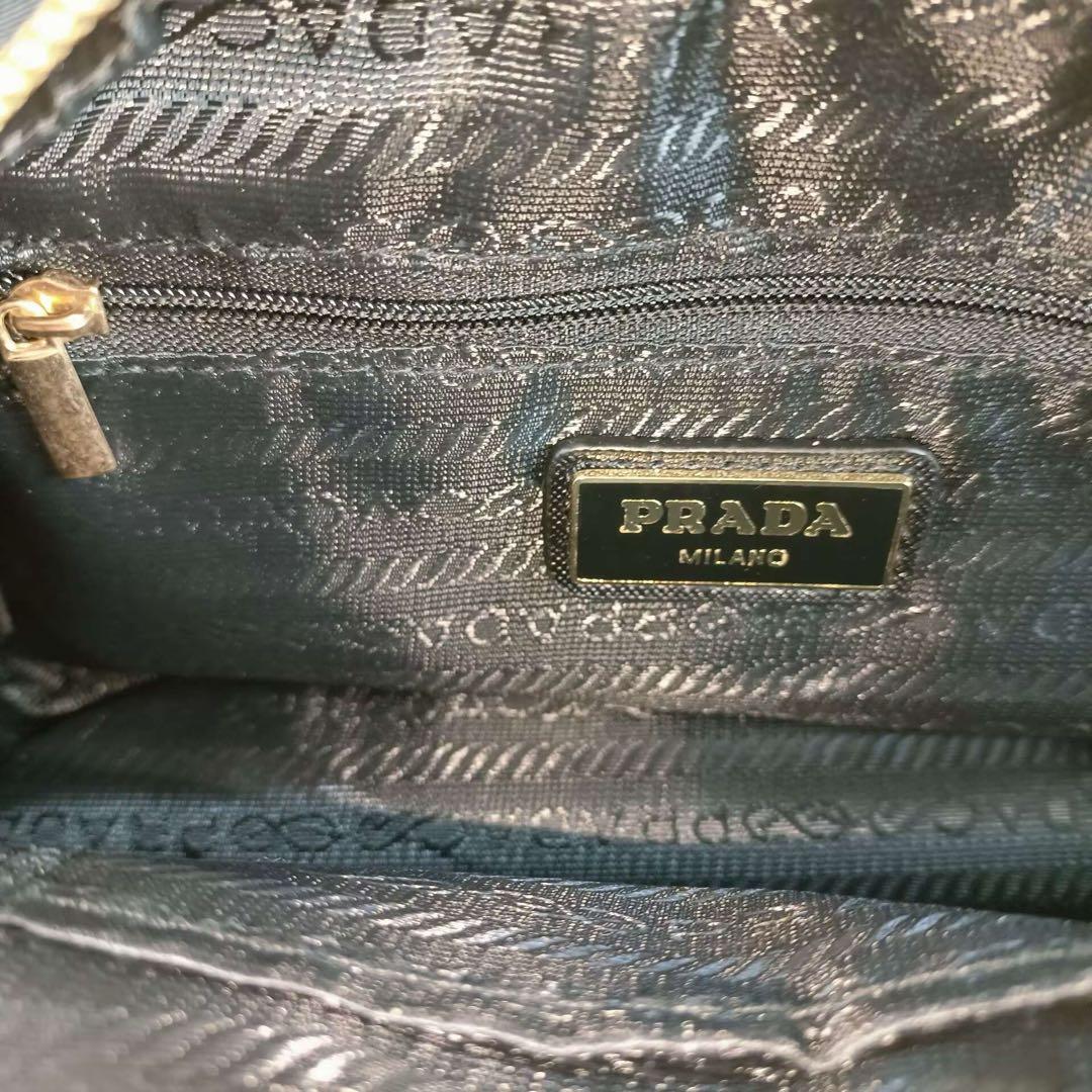 PRADA ノベルティ ブラック ショルダーバック ナイロン prd4