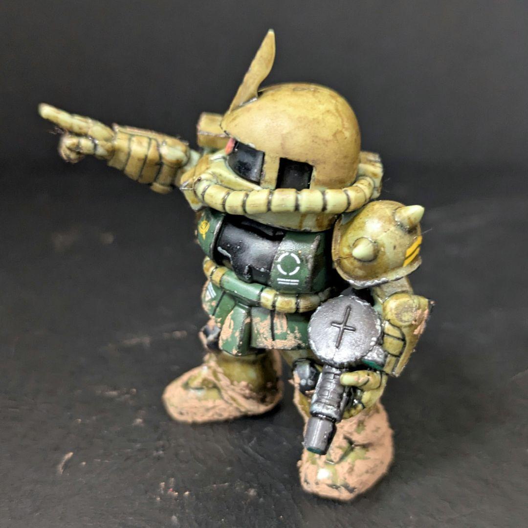 ならぶんです　コンバージ　ガンダム　ウェザリング　3体