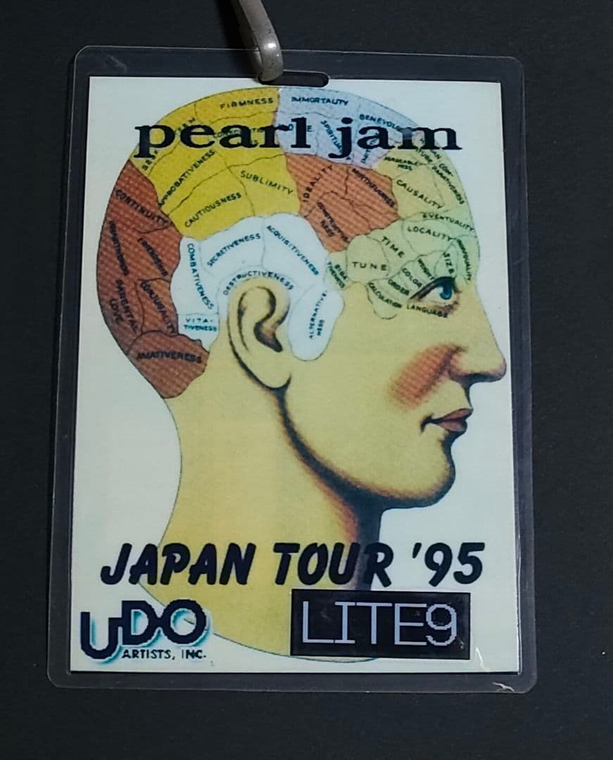 【超希少・当時物】Pearl Jam 1995年 初来日ツアー スタッフパス