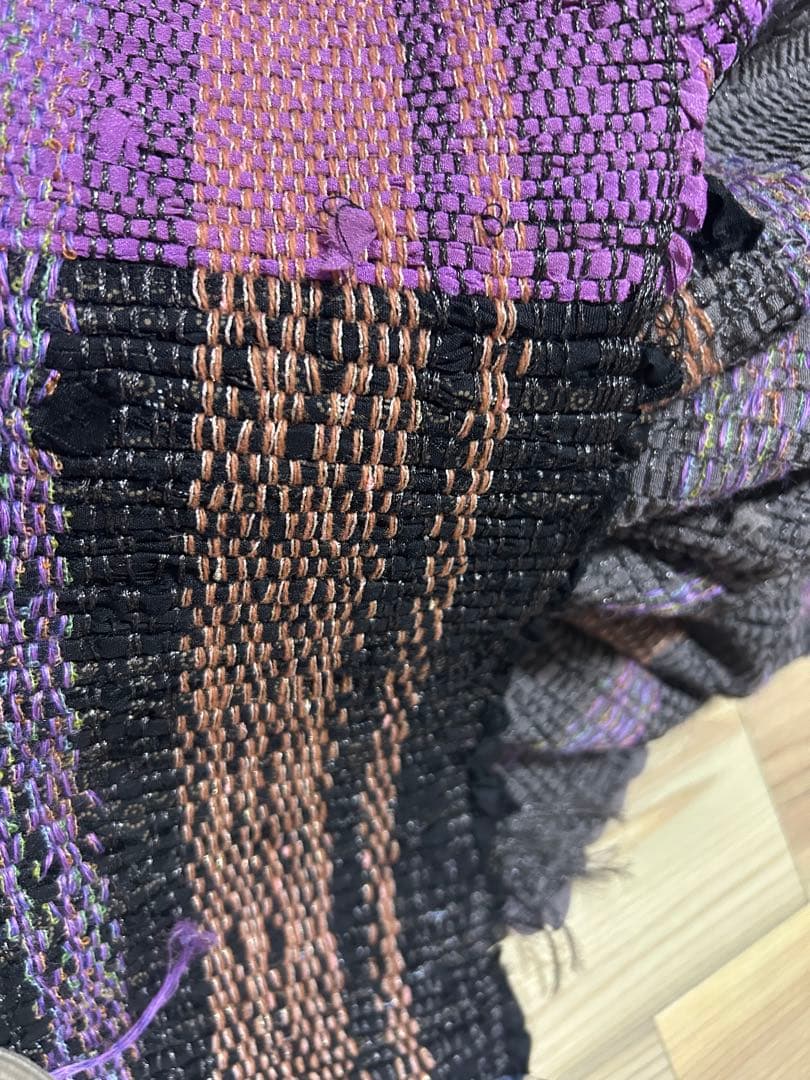 裂織マフラー(長さ３m28cm)幅38cm