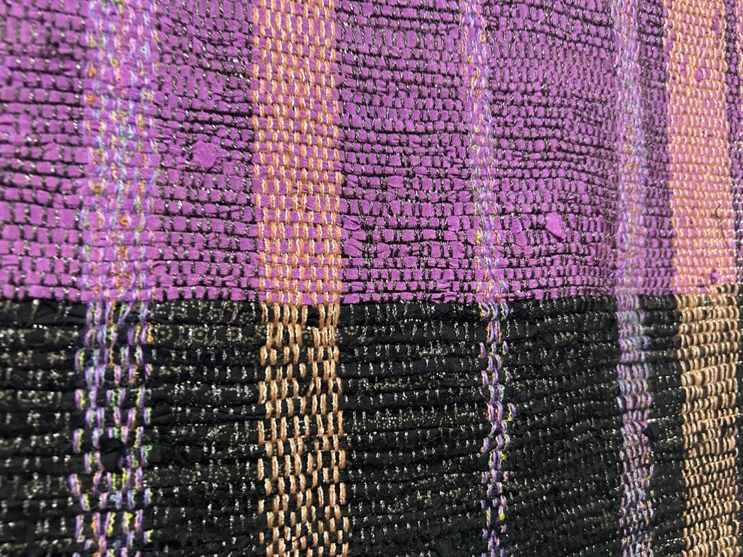 裂織マフラー(長さ３m28cm)幅38cm