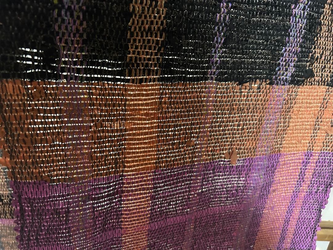 裂織マフラー(長さ３m28cm)幅38cm